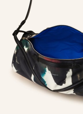 Alexander McQUEEN Weekender, Farbe: SCHWARZ/ ECRU/ ROT (Bild 1)