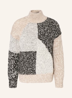 Marc O'Polo Sweater, Color: BEIGE/ LIGHT BLUE/ BLACK (Image 1)