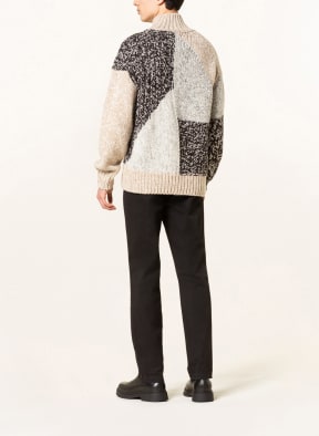 Marc O'Polo Sweater, Color: BEIGE/ LIGHT BLUE/ BLACK (Image 1)