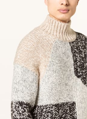 Marc O'Polo Sweater, Color: BEIGE/ LIGHT BLUE/ BLACK (Image 1)