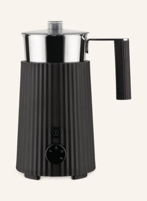 ALESSI Elektrischer Milchaufschäumer PLISSEE, Farbe: SCHWARZ/ SILBER (Bild 1)
