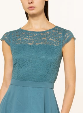 VM VERA MONT Cocktailkleid mit Spitze , Farbe: PETROL (Bild 1)