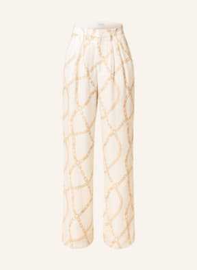 ANINE BING Marlenehose, Farbe: ECRU/ CAMEL (Bild 1)