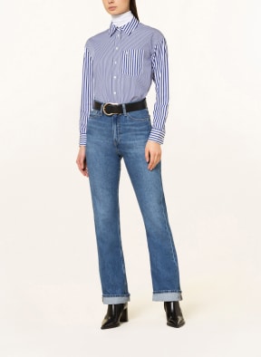 LAUREN RALPH LAUREN Hemdbluse, Farbe: BLAU/ WEISS (Bild 1)