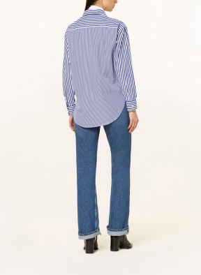 LAUREN RALPH LAUREN Hemdbluse, Farbe: BLAU/ WEISS (Bild 1)
