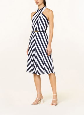 LAUREN RALPH LAUREN Kleid, Farbe: WEISS/ DUNKELBLAU (Bild 1)