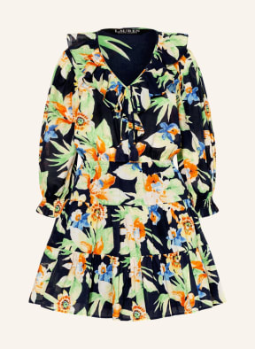 LAUREN RALPH LAUREN Kleid, Farbe: DUNKELBLAU/ GRÜN/ GELB (Bild 1)