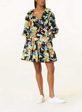 LAUREN RALPH LAUREN Kleid, Farbe: DUNKELBLAU/ GRÜN/ GELB (Bild 1)
