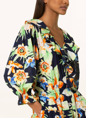 LAUREN RALPH LAUREN Kleid, Farbe: DUNKELBLAU/ GRÜN/ GELB (Bild 1)