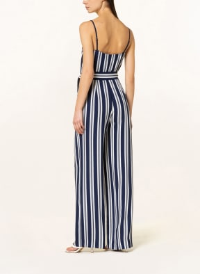 LAUREN RALPH LAUREN Jumpsuit, Farbe: DUNKELBLAU/ WEISS (Bild 1)