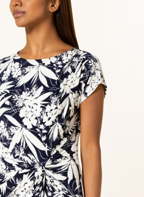 LAUREN RALPH LAUREN Jerseykleid , Farbe: ECRU/ DUNKELBLAU (Bild 1)