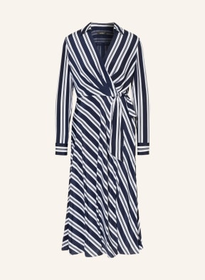 LAUREN RALPH LAUREN Kleid POLY, Farbe: DUNKELBLAU/ WEISS (Bild 1)