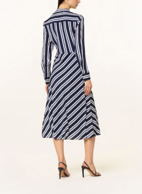 LAUREN RALPH LAUREN Kleid POLY, Farbe: DUNKELBLAU/ WEISS (Bild 1)