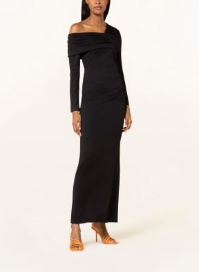 DIANE VON FURSTENBERG One-Shoulder-Kleid DOLORES, Farbe: SCHWARZ (Bild 1)