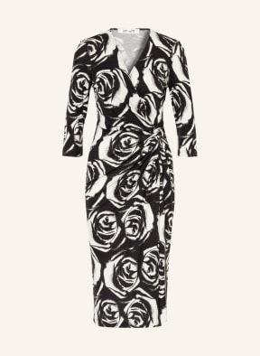 DIANE VON FURSTENBERG Jerseykleid BORRIS mit 3/4-Arm, Farbe: SCHWARZ/ WEISS (Bild 1)