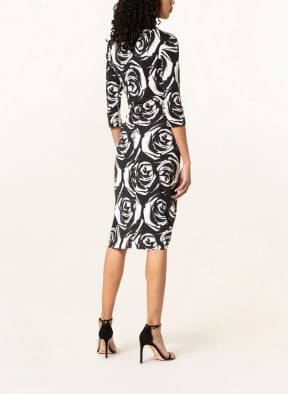 DIANE VON FURSTENBERG Jerseykleid BORRIS mit 3/4-Arm, Farbe: SCHWARZ/ WEISS (Bild 1)