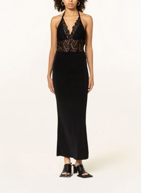 MUSIER PARIS Kleid LINDA mit Spitze, Farbe: SCHWARZ (Bild 1)