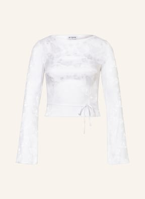 MUSIER PARIS Blusenshirt CARMEN, Farbe: WEISS (Bild 1)