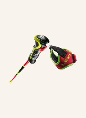 LEKI Ski poles WCR TBS SL 3D, Color: NEON ORANGE/ BLACK/ NEON YELLOW (Image 1)