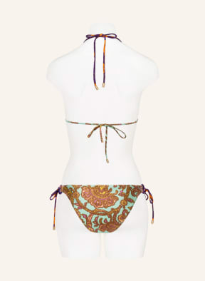 ZIMMERMANN Triangle bikini TIGGY , Color: GREEN/ BROWN/ PURPLE (Image 1)