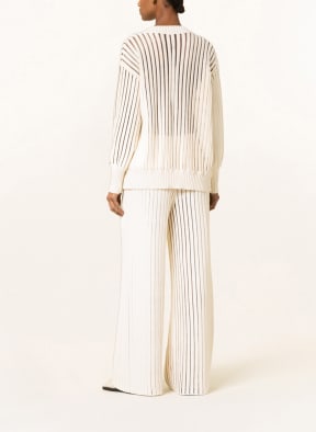 FABIANA FILIPPI Knit trousers, Color: WHITE (Image 1)