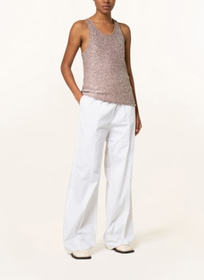FABIANA FILIPPI Wide leg trousers, Color: WHITE (Image 1)