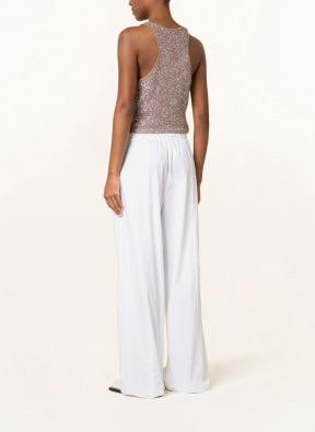 FABIANA FILIPPI Wide leg trousers, Color: WHITE (Image 1)