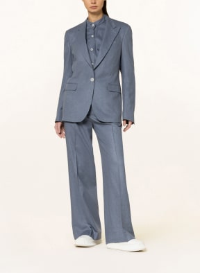 VIKY RADER STUDIO Longblazer MARLENE mit Seide, Farbe: HELLBLAU (Bild 1)