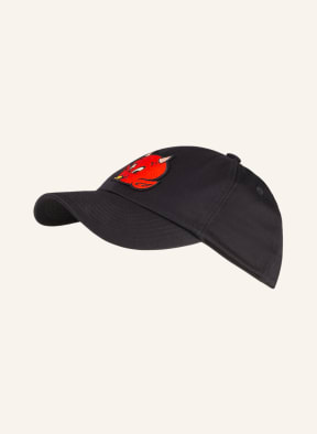 SANDRO Cap, Farbe: SCHWARZ/ ROT (Bild 1)