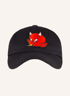 SANDRO Cap, Farbe: SCHWARZ/ ROT (Bild 1)