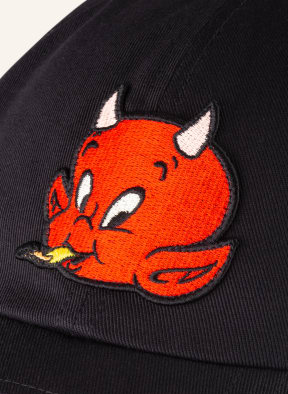 SANDRO Cap, Farbe: SCHWARZ/ ROT (Bild 1)