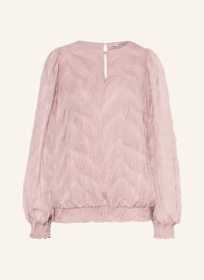 summum woman Blusenshirt mit Glanzgarn, Farbe: ROSA (Bild 1)