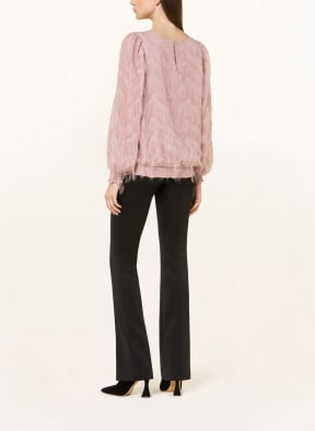 summum woman Blusenshirt mit Glanzgarn, Farbe: ROSA (Bild 1)