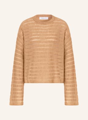 FABIANA FILIPPI Sweater with alpaca, Color: CAMEL (Image 1)