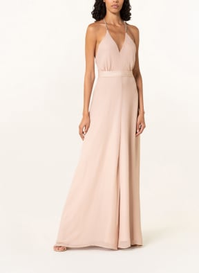 REISS Abendkleid ISABELLA mit Schmucksteinen, Farbe: NUDE (Bild 1)
