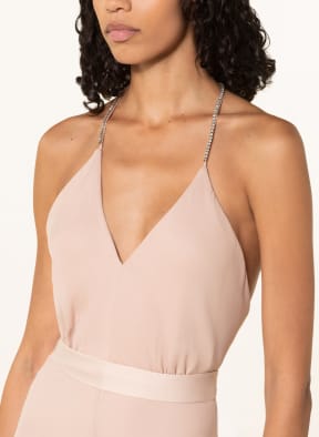 REISS Abendkleid ISABELLA mit Schmucksteinen, Farbe: NUDE (Bild 1)