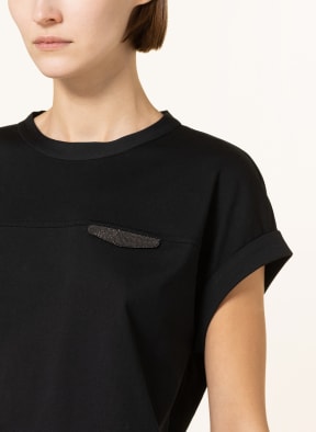BRUNELLO CUCINELLI T-shirt , Color: BLACK (Image 1)