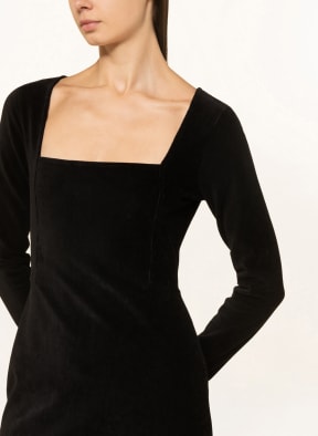 WHISTLES Corduroy dress, Color: BLACK (Image 1)
