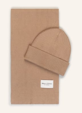 Marc O'Polo Set: Scarf and hat, Color: CAMEL (Image 1)