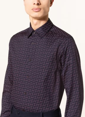 TED BAKER Hemd MATLOCK Regular Fit, Farbe: DUNKELBLAU/ ALTROSA (Bild 1)
