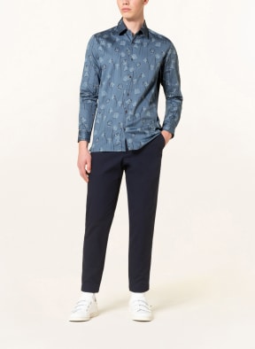 TED BAKER Hemd FRITH Slim Fit, Farbe: HELLBLAU/ SCHWARZ/ BLAU (Bild 1)