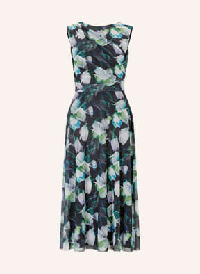 SWING Cocktailkleid, Farbe: SCHWARZ/ GRÜN/ BLAU (Bild 1)