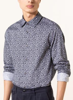 TED BAKER Hemd MACCLE Slim Fit, Farbe: DUNKELBLAU/ WEISS (Bild 1)