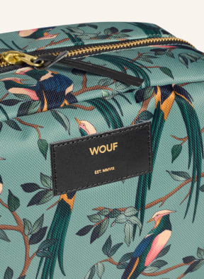 WOUF Kosmetiktasche SUZANNA LARGE, Farbe: MINT/ GRÜN/ DUNKELBLAU (Bild 1)