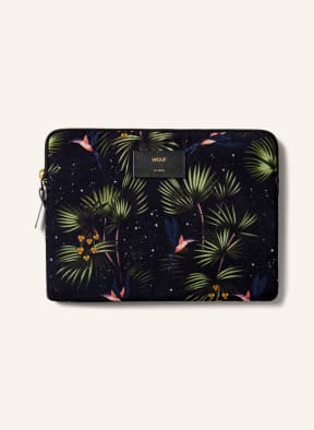 WOUF Tablet case PARADISE, Color: BLACK/ GREEN/ DARK BLUE (Image 1)
