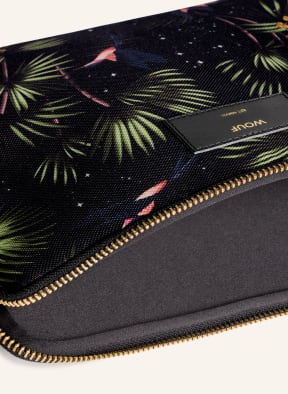 WOUF Tablet case PARADISE, Color: BLACK/ GREEN/ DARK BLUE (Image 1)