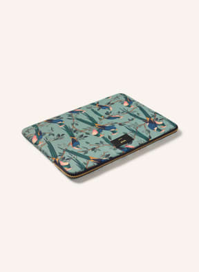 WOUF Laptop-Hülle SUZANNE, Farbe: MINT/ GRÜN/ DUNKELBLAU (Bild 1)