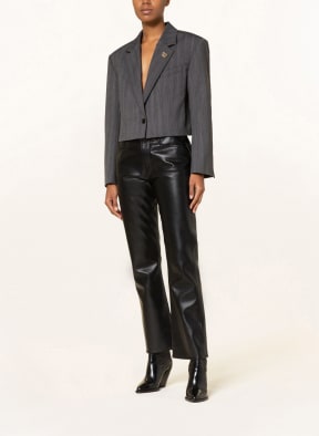 SANDRO Cropped-Blazer, Farbe: DUNKELGRAU/ GRAU (Bild 1)