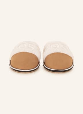 BOSS Hausschuhe SLID mit Teddyfell , Farbe: COGNAC/ ECRU (Bild 1)
