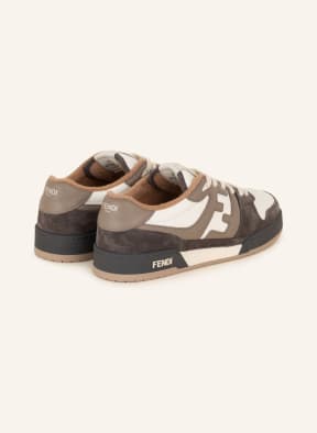 FENDI Sneakers MATCH, Color: DARK GRAY/ WHITE/ TAUPE (Image 1)